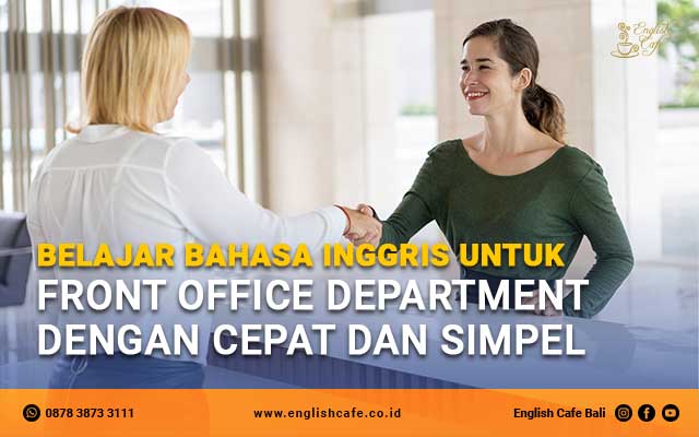 bahasa Inggris front office