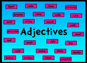adjective a-z