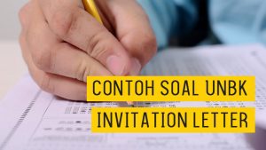 Contoh Soal UNBK 2019 Bahasa Inggris Invitation Letter