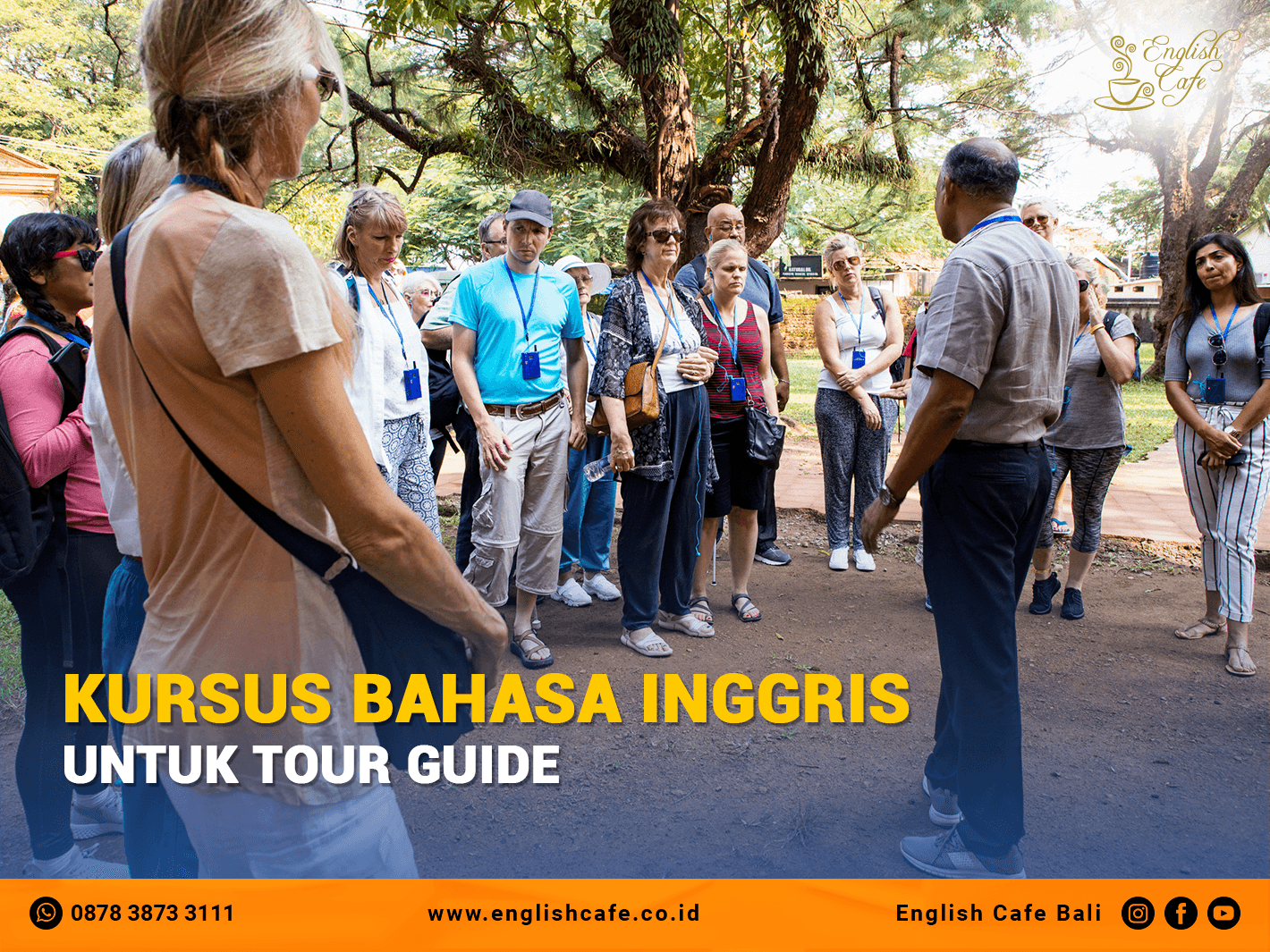 Kursus bahasa Inggris untuk tour guide