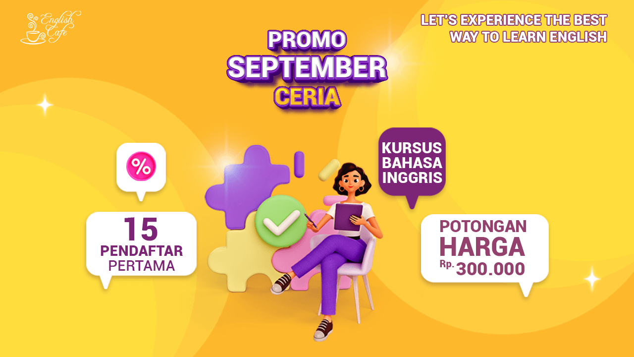 Promo English Cafe Bali