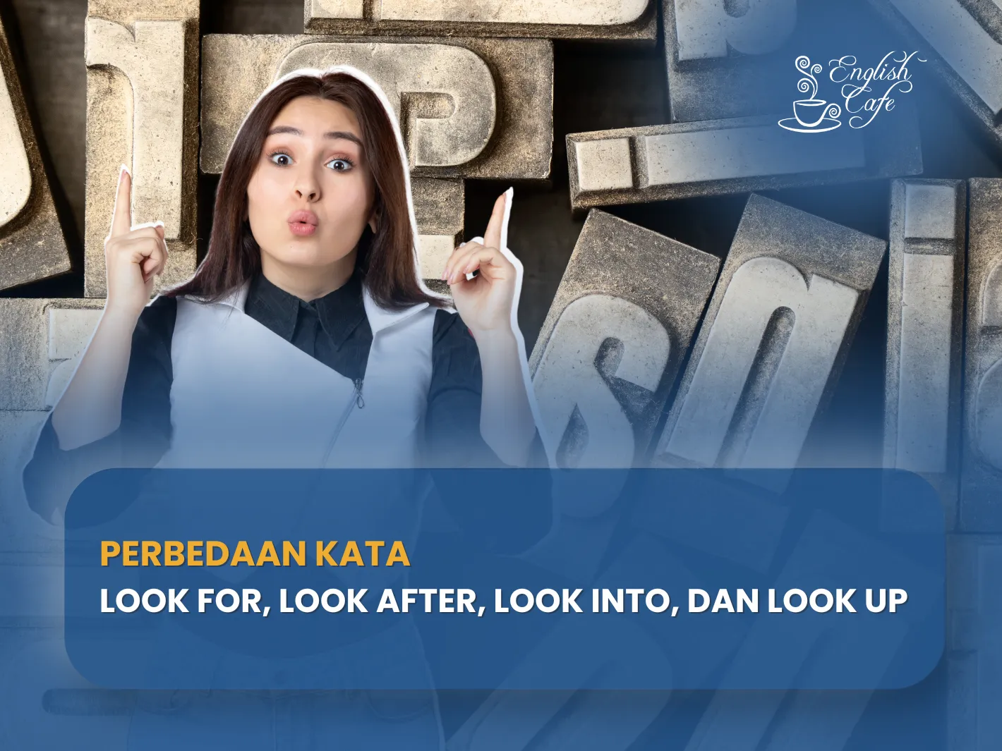 perbedaan kata look for