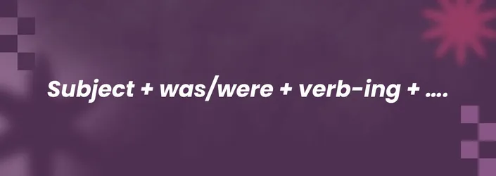 past continuous tense