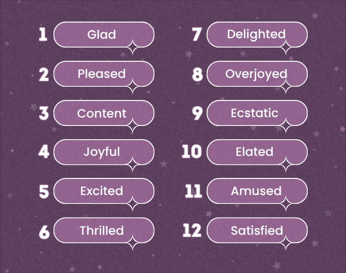 expression of happiness