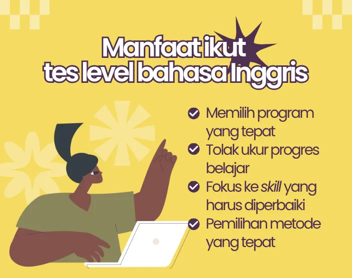 manfaat Tes level bahasa inggris