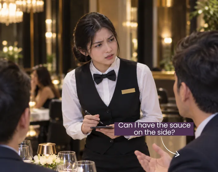 importance of english for restaurant staff